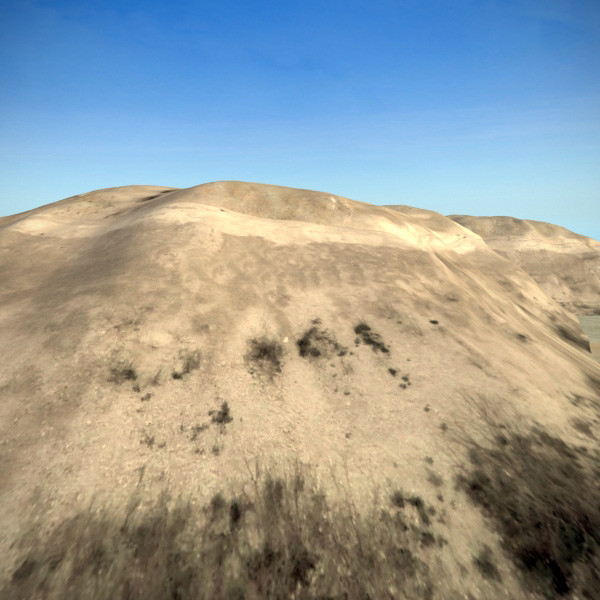 scene desert mountains landscape max - Desert Terrain by 3D_Multimedia