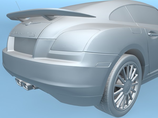 max chrysler crossfire srt6 2005 - Chrysler Crossfire SRT6 2005 by TiRex3D