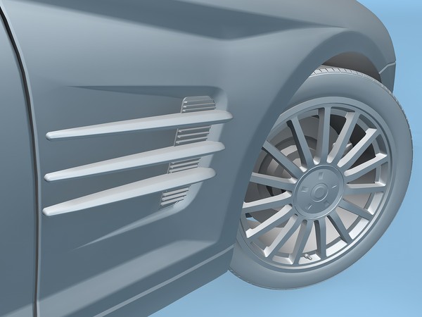 max chrysler crossfire srt6 2005 - Chrysler Crossfire SRT6 2005 by TiRex3D