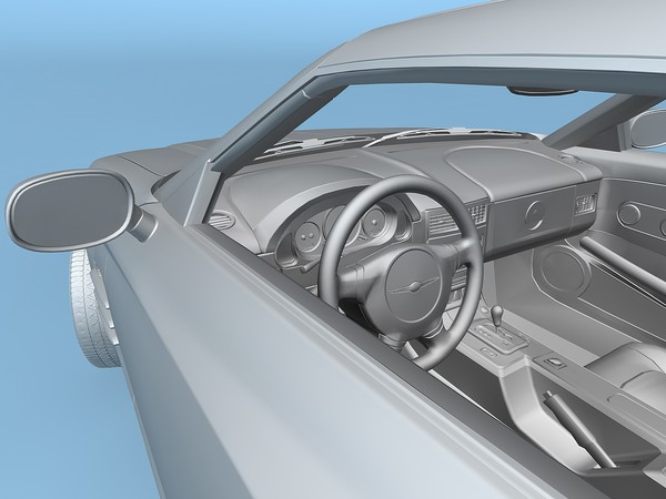 max chrysler crossfire srt6 2005 - Chrysler Crossfire SRT6 2005 by TiRex3D