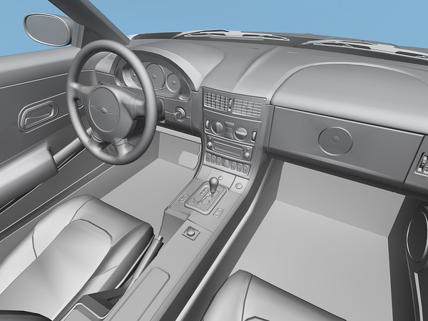 max chrysler crossfire srt6 2005 - Chrysler Crossfire SRT6 2005 by TiRex3D