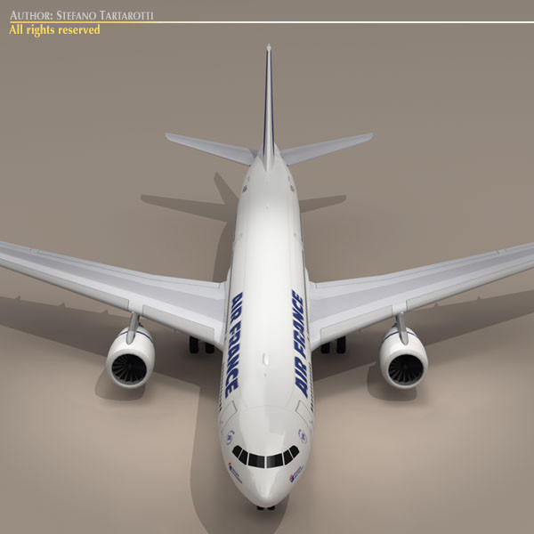 obj airbus air - airbus A330-200 Air France by tartino