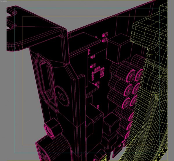 videocard gigabyte gv-n220oc mf 3d model - VideoCard.Gigabyte.GV-N220OC.MF... by 3DLocker