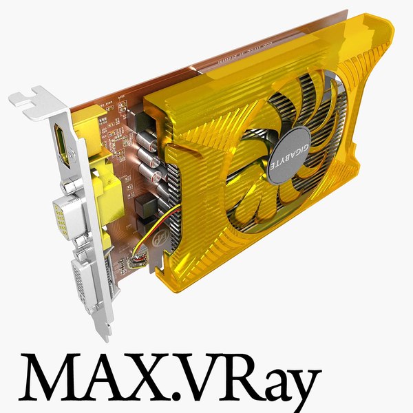 videocard gigabyte gv-n220oc mf 3d model - VideoCard.Gigabyte.GV-N220OC.MF... by 3DLocker