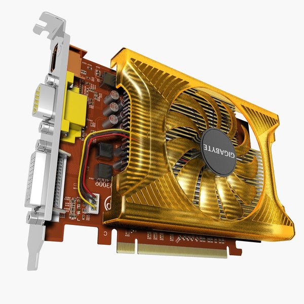 videocard gigabyte gv-n220oc mf 3d model - VideoCard.Gigabyte.GV-N220OC.MF... by 3DLocker