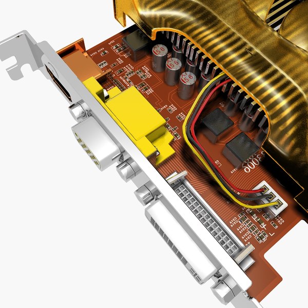 videocard gigabyte gv-n220oc mf 3d model - VideoCard.Gigabyte.GV-N220OC.MF... by 3DLocker