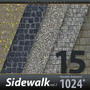 Sidewalk Textures 1024x1024 vol.3