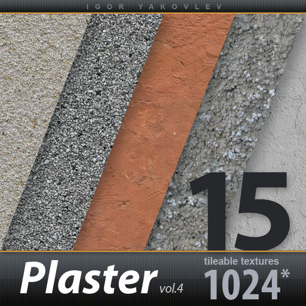 Wall Plaster Textures 1024x1024 vol.4