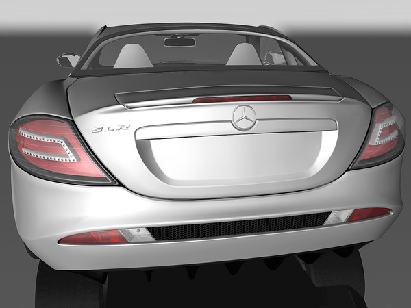 c4d mercedes-benz slr mclaren 2005 - Mercedes-Benz SLR McLaren 2005 by TiRex3D