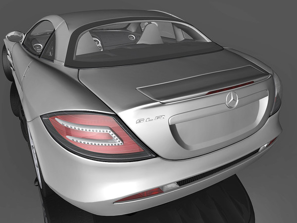 c4d mercedes-benz slr mclaren 2005 - Mercedes-Benz SLR McLaren 2005 by TiRex3D