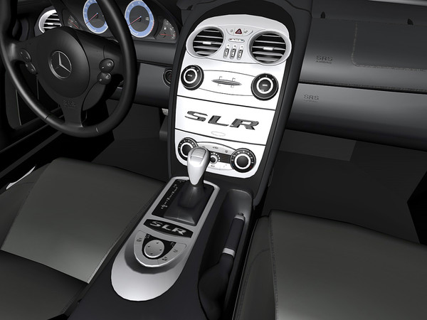 c4d mercedes-benz slr mclaren 2005 - Mercedes-Benz SLR McLaren 2005 by TiRex3D