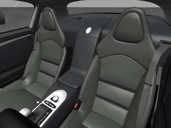 c4d mercedes-benz slr mclaren 2005 - Mercedes-Benz SLR McLaren 2005 by TiRex3D
