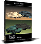 vrml tanks military - DOSCH 3D: Military - Tanks (VRML) by Dosch Design