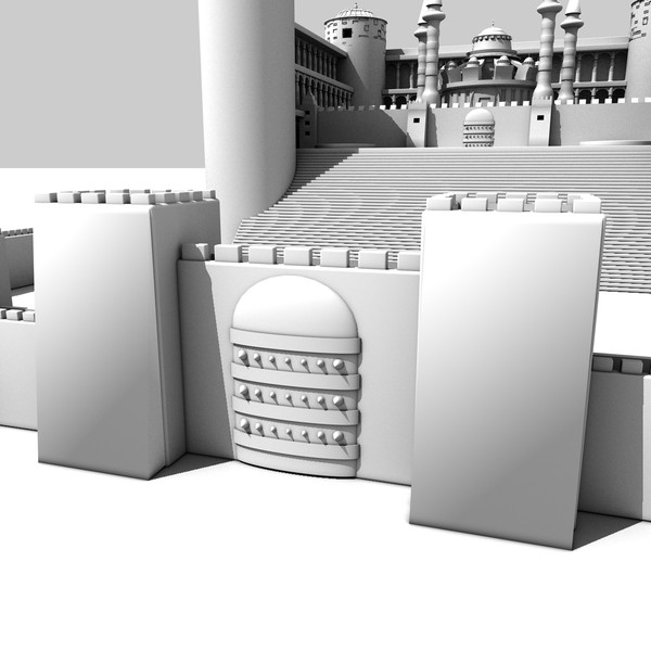magical palace 3d c4d - Magic Palace... by KeremGogus