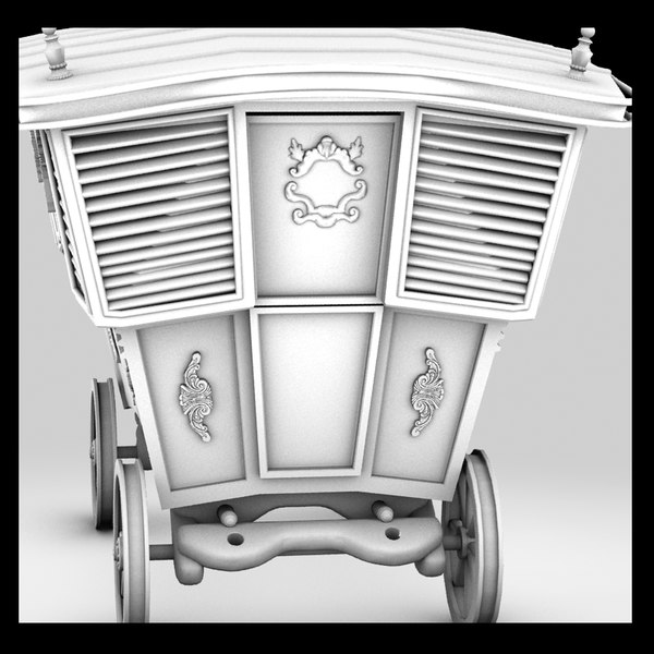 3d caravan van car model - Caravan textured by Litarvan