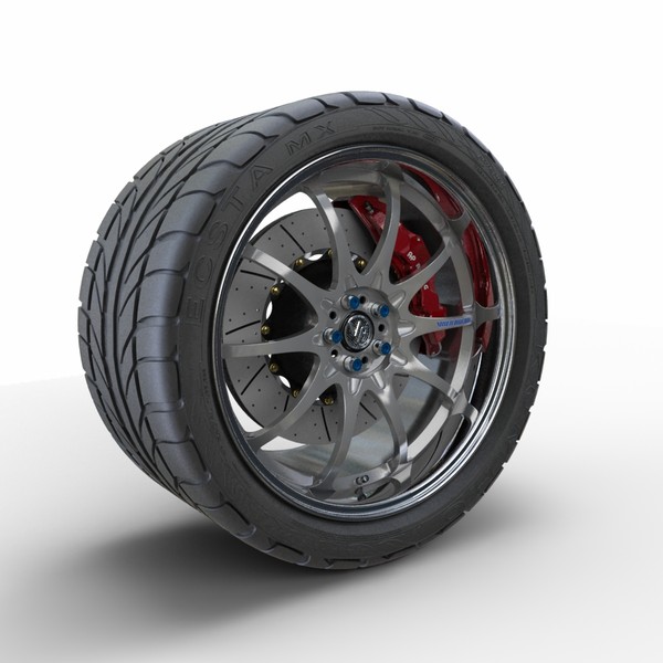 3d wheel volk ce28n model - volk_ce28n.zip by redline_or_nothing