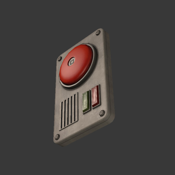 security alarm 3d max - Security Alarm by Luchador