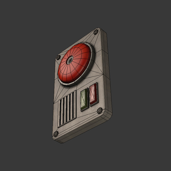 security alarm 3d max - Security Alarm by Luchador