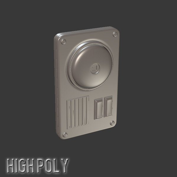 security alarm 3d max - Security Alarm by Luchador