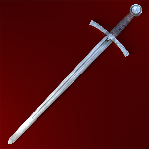 medieval sword 3d 3ds - Medieval Sword... by illusionist3d