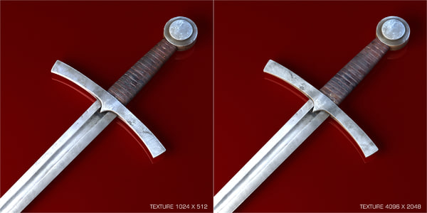 medieval sword 3d 3ds - Medieval Sword... by illusionist3d