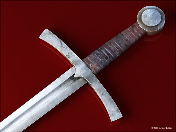 medieval sword 3d 3ds - Medieval Sword... by illusionist3d