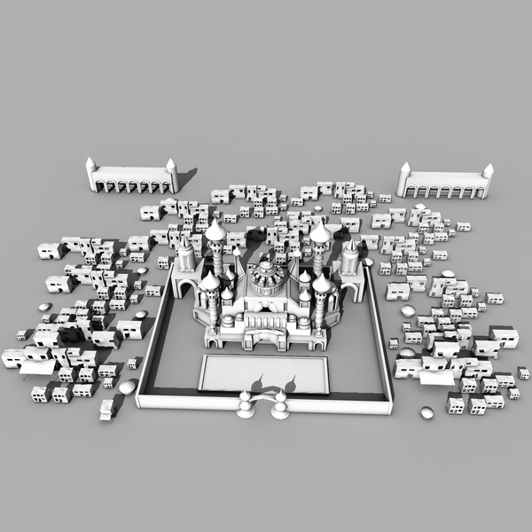 3d model palace - Dream Palace by KeremGogus