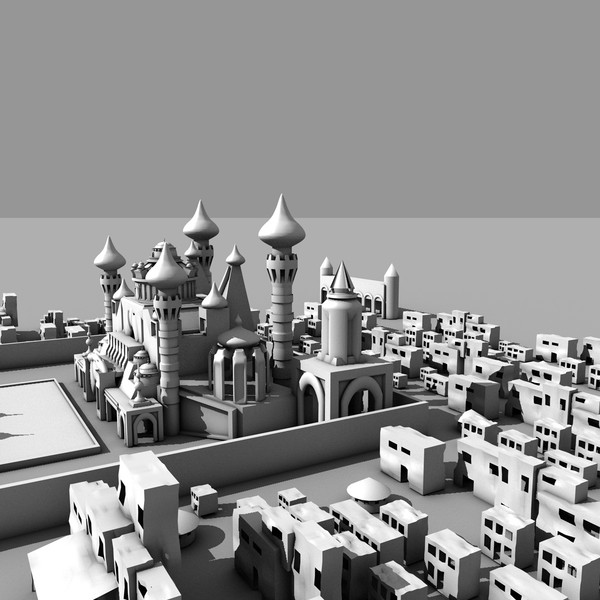 3d model palace - Dream Palace by KeremGogus