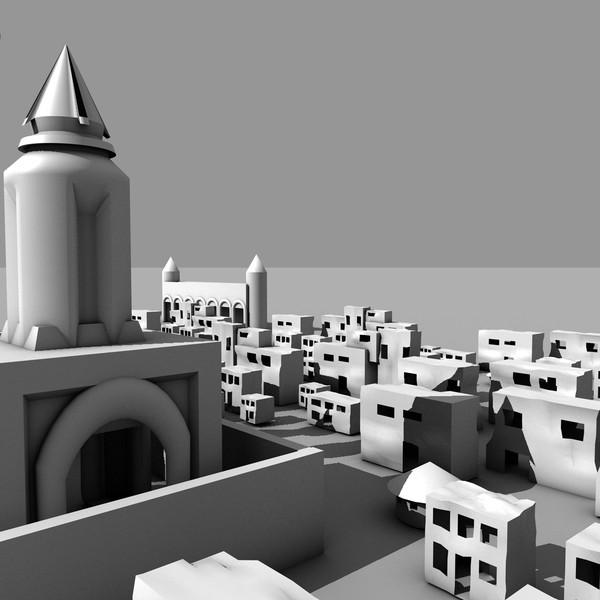 3d model palace - Dream Palace by KeremGogus