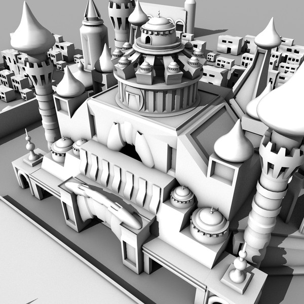 3d model palace - Dream Palace by KeremGogus