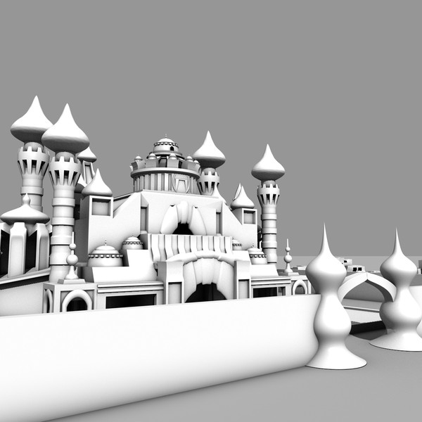 3d model palace - Dream Palace by KeremGogus