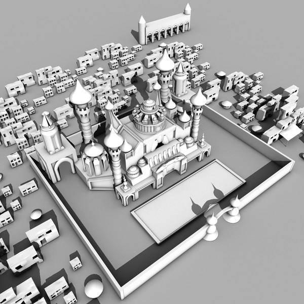 3d model palace - Dream Palace by KeremGogus
