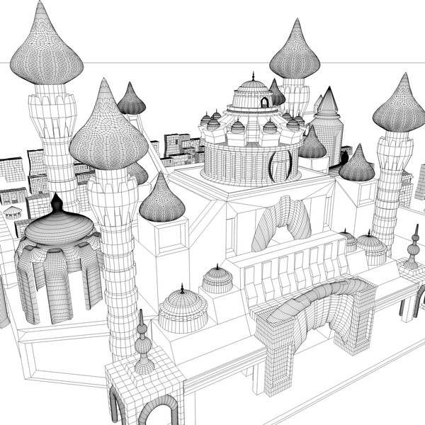 3d model palace - Dream Palace by KeremGogus