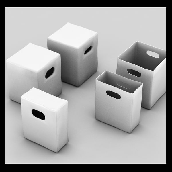 3d paper box model - paper box by Litarvan