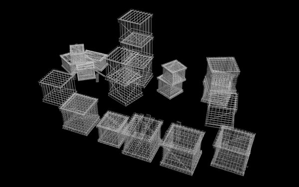 wooden crates wood 3d max - wooden crates collection by Litarvan