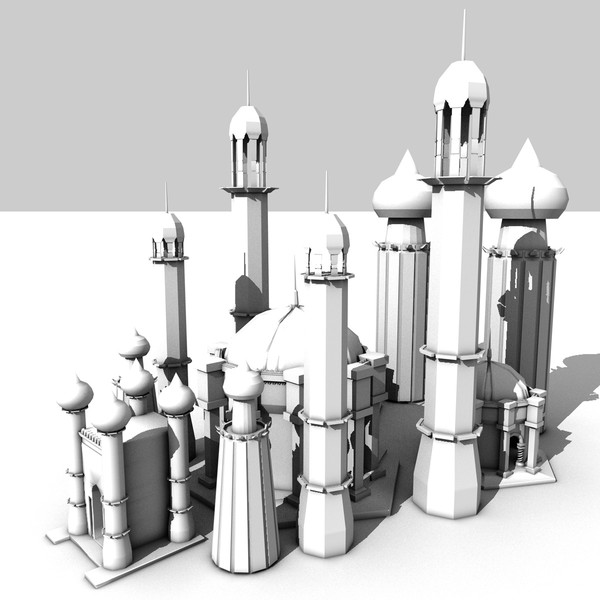 3d stylish palace model - Stylish Palace II by KeremGogus