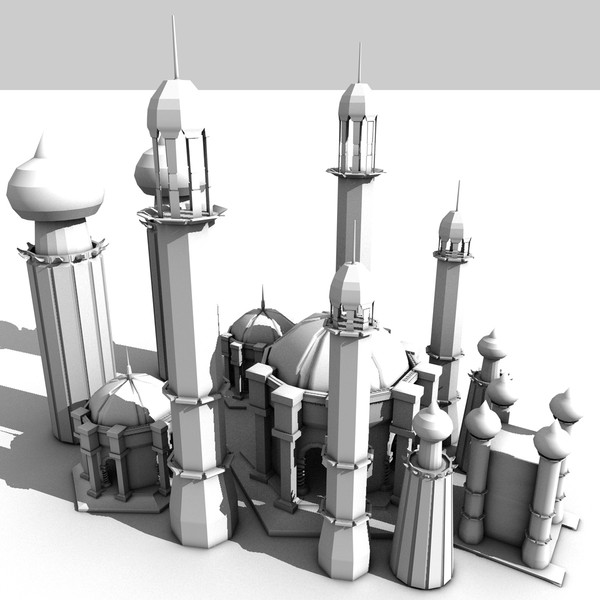 3d stylish palace model - Stylish Palace II by KeremGogus