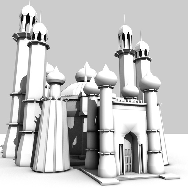 3d stylish palace model - Stylish Palace II by KeremGogus