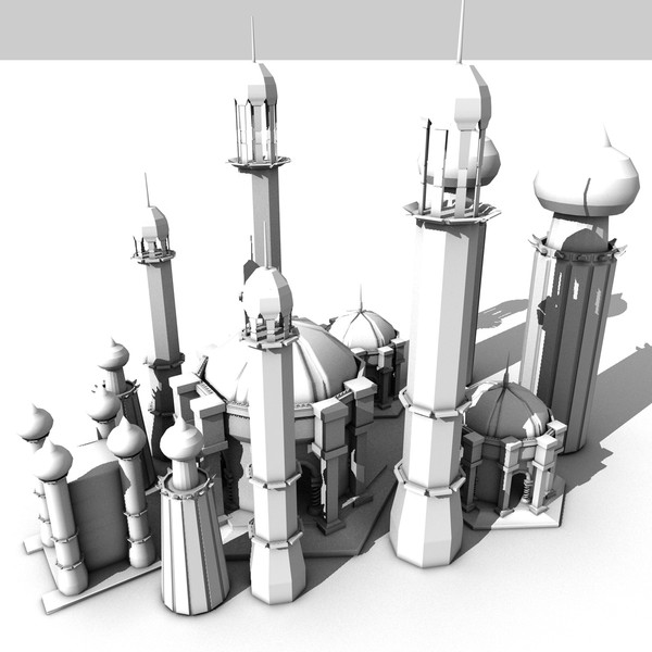 3d stylish palace model - Stylish Palace II by KeremGogus