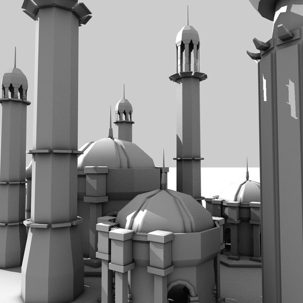 3d stylish palace model - Stylish Palace II by KeremGogus