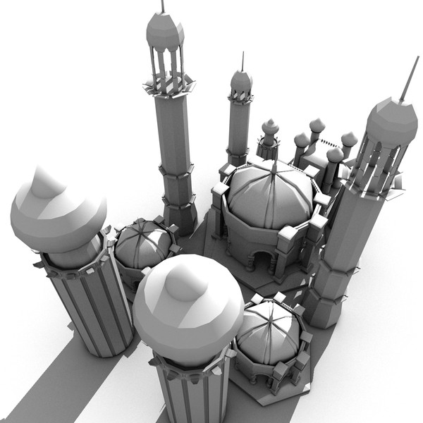 3d stylish palace model - Stylish Palace II by KeremGogus