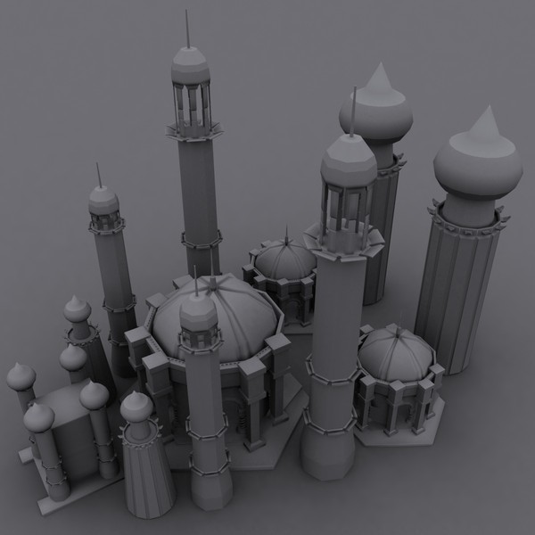 3d stylish palace model - Stylish Palace II by KeremGogus