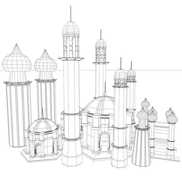3d stylish palace model - Stylish Palace II by KeremGogus