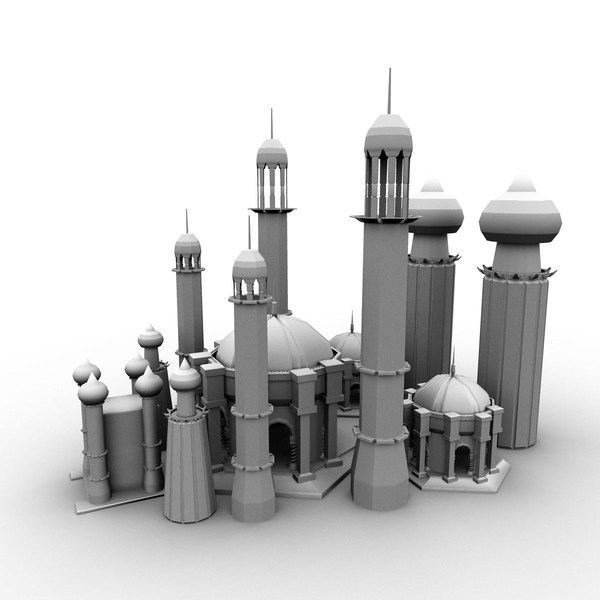3d stylish palace model - Stylish Palace II by KeremGogus