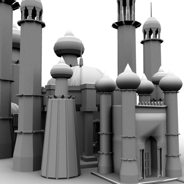 3d stylish palace model - Stylish Palace II by KeremGogus