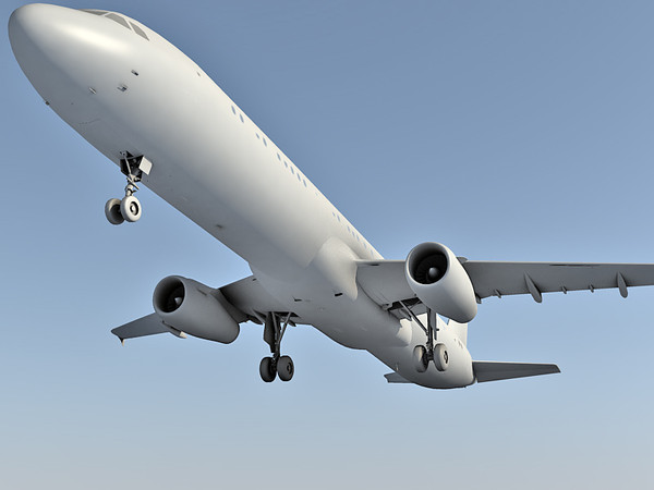 airbus a321 spanair 3d 3ds - Airbus A321 Spanair by Eric.Levi