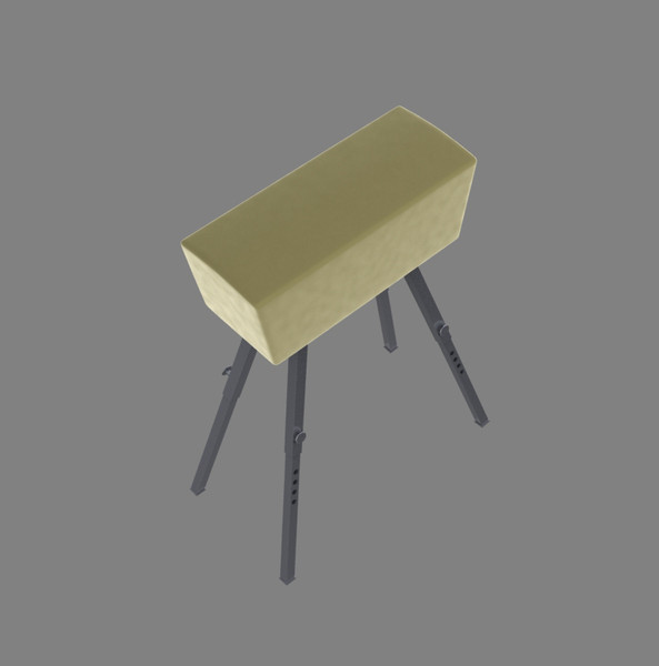3d model gymnastic equipment - Gymnastic equipment by dentonvanzan