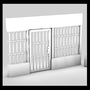prison door 3d max