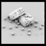 3d model of pillar debris