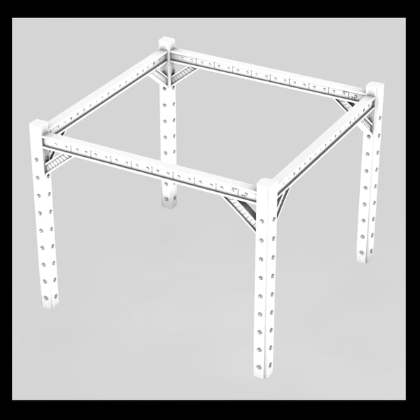 3ds metal girder - metal girder textured by Litarvan